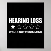 Hearing Loss Would Not Recommend  ポスター (正面)