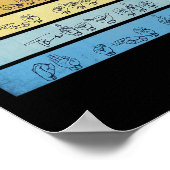 Hears祈りの言葉ろう者認識度ヴィンテージ手話 ポスター (角)