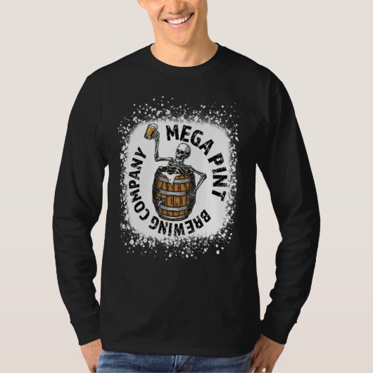 Hearsay Brewing Bleashed Co Home Of The Mega Pint Tシャツ (正面)