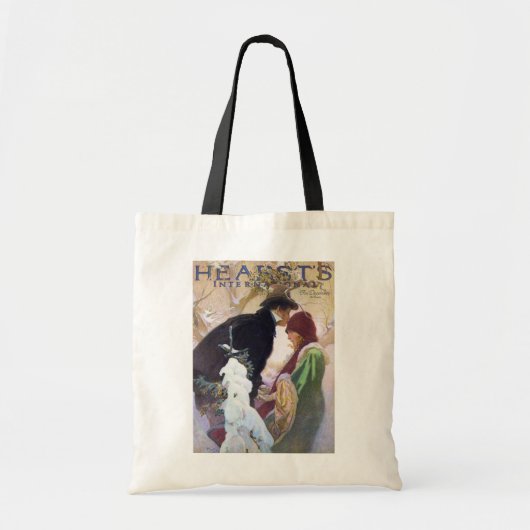 Hearst's International Cover, Alphonse Mucha トートバッグ (正面)