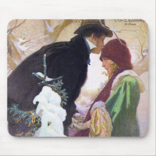 Hearst's International Cover, Alphonse Mucha マウスパッド