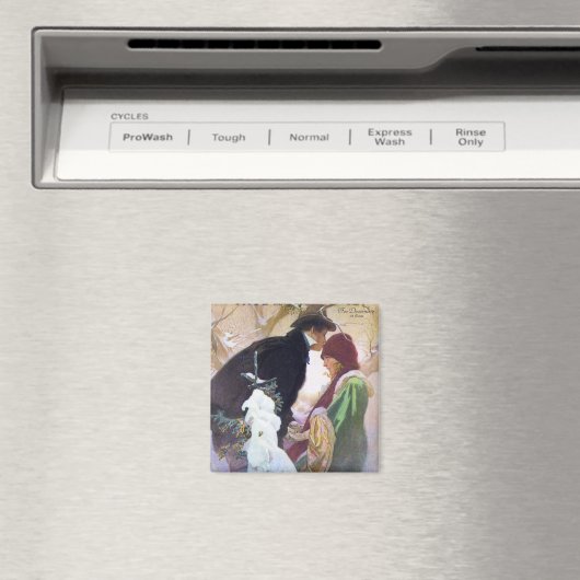 Hearst's International Cover, Alphonse Mucha マグネット (インサイチュ (食洗機))