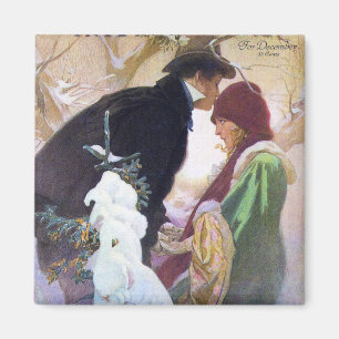 Hearst's International Cover, Alphonse Mucha マグネット