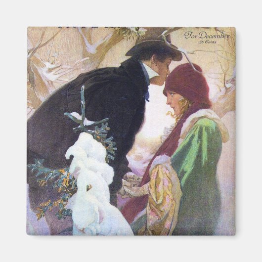 Hearst's International Cover, Alphonse Mucha マグネット (正面)