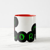 heart2 ツートーンマグカップ (中央)