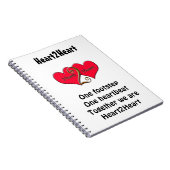 heart2heartのノート ノートブック (右側)