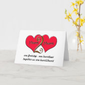 heart2heartの挨拶状 カード (黄色い花)