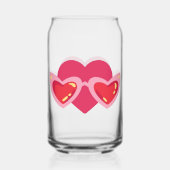 Heart ガラス缶 (正面)