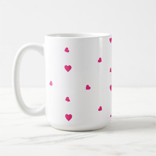 heart コーヒーマグカップ (左)