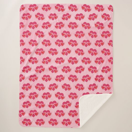 Heart シェルパブランケット (正面)