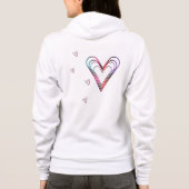 heart  パーカ (裏面)