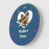 Heart ラージ壁時計 (傾斜)