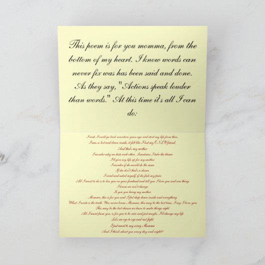 HEART%20LOUのbrokenheart、brokenheart、HEART%20… カード (内部)