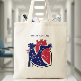 Heart Anatomy トートバッグ