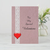 Heart and Lace Special Valentine シーズンカード (スタンド正面)
