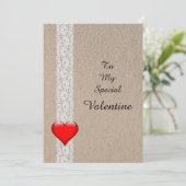 Heart and Lace Special Valentine シーズンカード (スタンド正面)