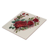 Heart and Red Roses タイル (側面)