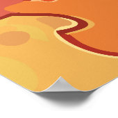 Heart autism ポスター (角)