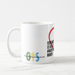 Heart Awareness, Surgery, Survivor Recovery Gift コーヒーマグカップ