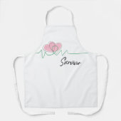 Heart Awareness. Surgery, Survivor Recovery Gifts エプロン (正面)