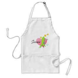 Heart Awareness, Surgery, Survivor Recovery Gifts スタンダードエプロン