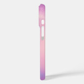 Heart Balloon Cherry Petals Dreamy Gradient Phone Case-Mate iPhoneケース (裏面 / 左)