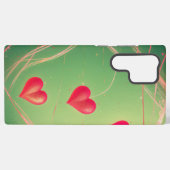 Heart Balloons and Light Trails Phone Case Samsung Galaxyケース (裏面横)