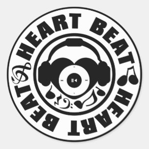 Heart_Beat ラウンドシール