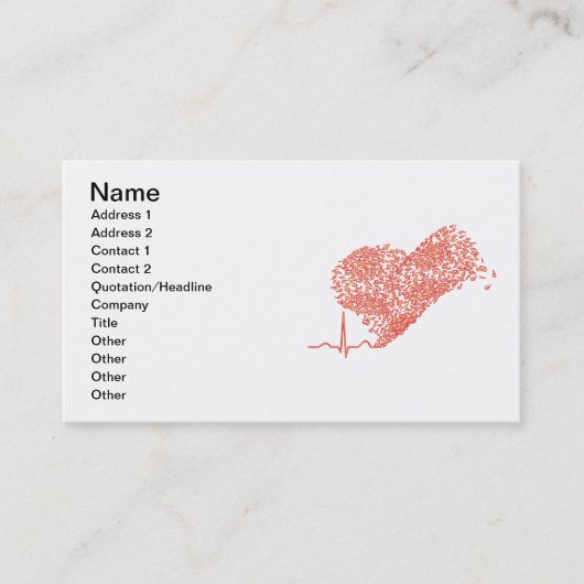 Heart_Beat 名刺 (正面)