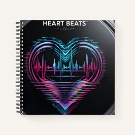 Heart Beats Journal – Write What Makes Your Heart  ノートブック