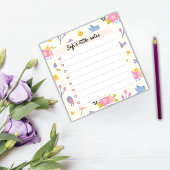 Heart & Birds Blossom – Blossom Time Sticky Notes ポストイット