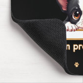 Heart Boston Terrier Dog Funny Gift Bostie Puppy  マウスパッド (コーナー)