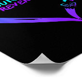 Heart Butterfly Suicide Prevention Awareness  ポスター (角)