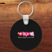 Heart Candy Micu Nurse Valentine's Day Medical Cri キーホルダー (正面)