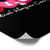 Heart Candy Micu Nurse Valentine's Day Medical Cri ポスター (角)