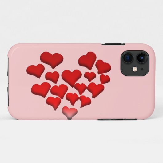 Heart Case-Mate iPhone Case iPhoneケース (裏面(横))