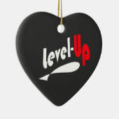 Heart ceramic ornament  セラミックオーナメント (右)