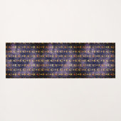 Heart Chakra Yoga Mat | Green Lotus for Healing ヨガマット (裏面(横))