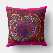 Heart Circle クッション (裏面)