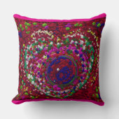 Heart Circle クッション (正面)