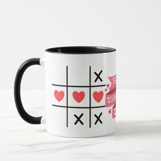 Heart, coffee mug, Valentine's gift マグカップ (左)