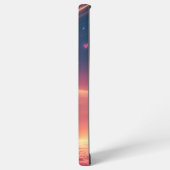 Heart Cosmic Aurora Fantasy Phone Case Samsung Galaxyケース (左側面)