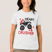 Heart Crusher Valentine's Day  トライブレンドＴシャツ (正面)