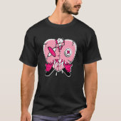 Heart Crying  Low Triple Pink Tシャツ (正面)
