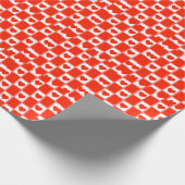 heart custom Sustainable Premium Crew Sock ラッピングペーパー (角)