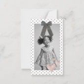 Heart Day Rose Gold Valentines Classroom Card ノートカード (裏面)