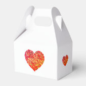 Heart Design Favor Box フェイバーボックス (裏面サイド)