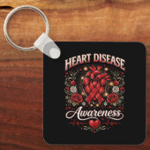 Heart Disease Awareness キーホルダー (正面)