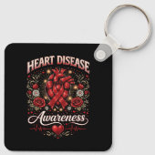 Heart Disease Awareness キーホルダー (裏面)