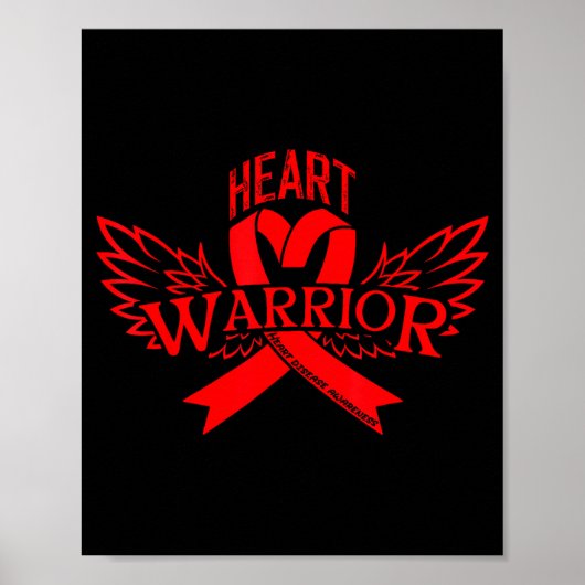 Heart Disease Awareness  ポスター (正面)